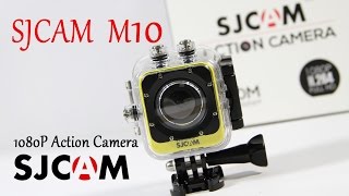 SJCAM M101080P HD 12MP Mini Action CameraUnboxingampTest [upl. by Lirrad]