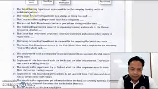 Organogram  Organizational Chart  English for Banking and Finance 2 [upl. by Kcirddes]