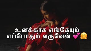 எனக்கு தெரியும் உனக்கு என்னை எவ்வளவு பிடிக்கும் என்று 💕 Neduntheevu mukilan  Tamil WhatsApp status [upl. by Spoor]