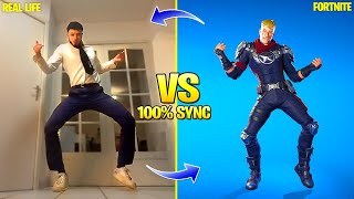 FORTNITE DANCES IN REAL LIFE Hugo Hilaire What You Want Tiktok and Icon Series Dances [upl. by Gordie]