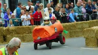 Best crash of the day  Bideford Soapbox Derby 2022 [upl. by Voleta]