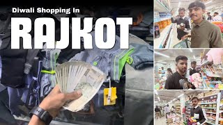 દિવાળી ની શોપિંગ કરી In Rajkot 🛍️😄  Savan Solanki Vlog 😎 shopping dailylifevlogs diwalifestival [upl. by Neiman]