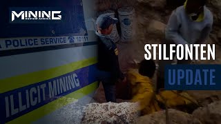 Standoff between police and illegal miners in Stilfontein continues [upl. by Adok]