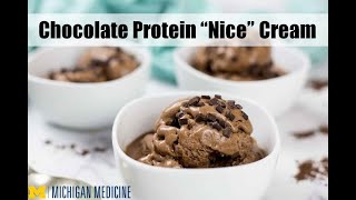 How to Chocolate Protein quotNicequot Cream [upl. by Ariik]