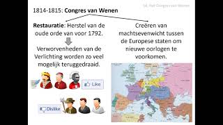 14 Het Congres van Wenen vwo HC Verlichting 16501900 [upl. by Alitha]