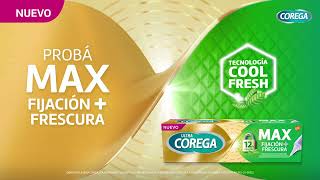 Nuevo Ultra Corega Max Fijación  Frescura [upl. by Bourn]