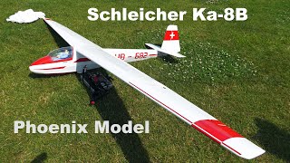 Schleicher Ka8B Phoenix Model  RC aerotow  4K  Syrovice 2021 [upl. by Currie]