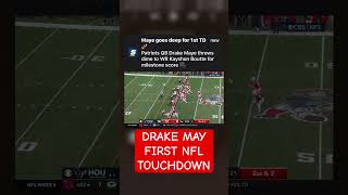 DRAKE MAYE’S FIRST NFL TD PASS [upl. by Naerda]