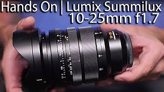 Lumix Summilux 1025mm f17  Hands On [upl. by Leelahk775]