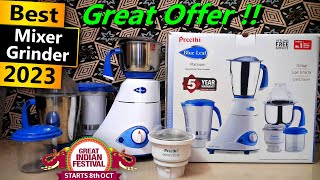 Preethi Blue Leaf Platinum Mixer Grinder Unboxing and Review in Tamil Best mixer grinder india 2023 [upl. by Wolfe]