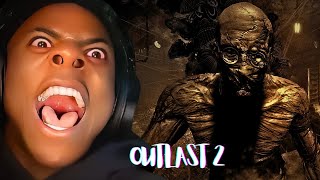 IShowSpeed Plays OUTLAST ON INSANE MODE 🤯😂 [upl. by Niatsirt]