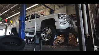 2018 Denali With MagnaRide Lifted Running A 6quot BDS Lift Kit On 24x12 American Forces amp 37quot Tires [upl. by Ojoj4]