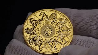 2021 Queens Beasts Completer Coin EPIC UNBOXING [upl. by Bowden]