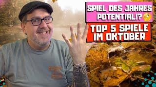 MEINE TOP 5 Spiele HIGHLIGHTS im Oktober [upl. by Amalee]