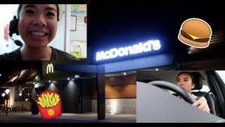 VLOG EN DAG PÅ ARBEJDE II MCDONALDS [upl. by Aneleiram]