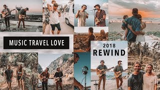 Music Travel Love 2018 Rewind Vlog [upl. by Hawkins593]