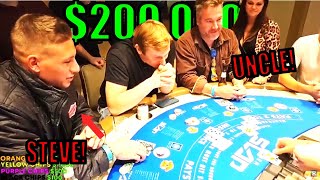 REACTING TO STEVEWILLDOIT amp Xposed WIN 200000 HIGH STAKES BLACKJACK IN VEGAS [upl. by Ayekel]