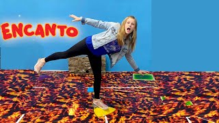 Assistant Plays The Floor is Lava Game to Save Bruno and Encanto Toys [upl. by Sello]