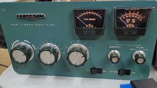 HEATHKIT SB220 AMPLIFIER PROOF OF OPERATION [upl. by Atinad273]