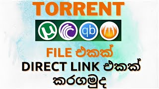 How to Convert Torrent File as a direct link [upl. by Tlihcox30]