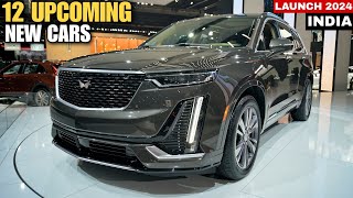 12 UPCOMING CARS LAUNCH IN INDIA 2024  PRICE LAUNCH DATE FEATURES  UPCOMING CARS 2024 [upl. by Tanitansy]