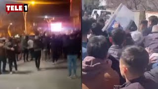 Vanda başlayan protestolar Hakkariye sıçradı [upl. by Irahcaz]