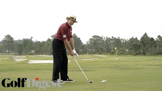 David Leadbetter on How To Do The A Swing Downswing  Golf Tips  Golf Digest [upl. by Zwiebel]