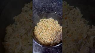 Chicken fried rice recipe foodshorts foodyoutubeshorts chickenfriedricecooking heeriyefoodie [upl. by Maurilla]