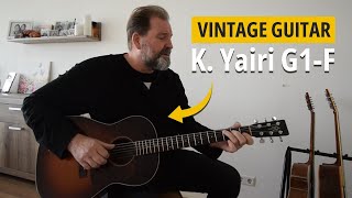 K Yairi G1F Guitar Review A HighQuality Japanese Instrument [upl. by Mosira]