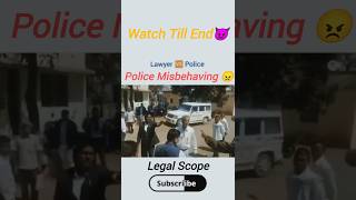 Advocate Power  Lawyer vs Police shorts viral law advocate lawyer police justice [upl. by Costa]