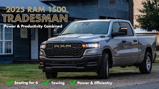 2025 RAM 1500 Tradesman Power and Practicality in a Bold Package [upl. by Nnoryt]