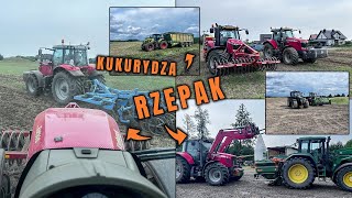 VLOG Siew bezorkowy rzepaku czyli Gwizdek i Szeroki mają ogień na tłoki i Akcja kukurydza [upl. by Aneer207]