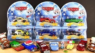 Cars Christmas Holiday Edition Fabulous Doc Hudson Hornet Lightning McQueen Nitroade Leak Less RPM [upl. by Rora895]