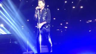 Le Pénitencier  Johnny Hallyday  Rester Vivant Tour  Rouen  22032016 [upl. by Gnivri80]