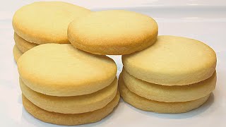 3 Ingredient Shortbread Cookies  Easy and Delicious Shortbread Cookies [upl. by Kress]