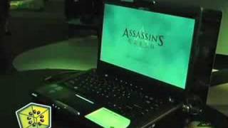 Toshiba Qosmio Gaming Laptops at E3 [upl. by Adiene964]