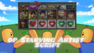 Op Starving Artist Script Auto Draw •Got Donated 60 robux•fyp fluxus starvingartist [upl. by Siderf118]