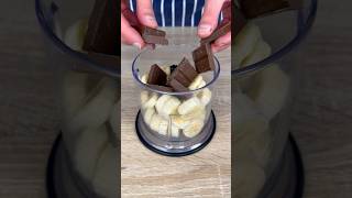 CHOCOLATE BANANA COOKIES 😍🍪 food foodie recipe cookies easyrecipe [upl. by Aenahs]