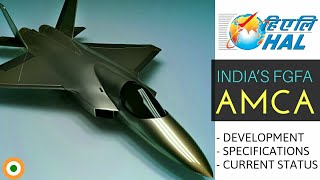 HAL AMCA  All Updates About Indias Advanced Medium Combat Aircraft  AMCA Current Status Hindi [upl. by Bren]