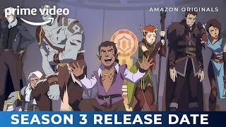 The Legend of Vox Machina Season 3 Release Date Trailer amp What To Expect [upl. by Iana991]