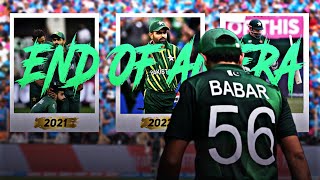 Pakistan Cricket Team Out Of the World cup 💔 ● Pakistan Cricket Team Sad Edit 😔💚 ● PCT Insane [upl. by Nosro261]