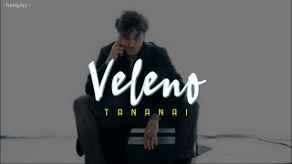 Tananai  VELENO LyricsTesto [upl. by Tiphani]