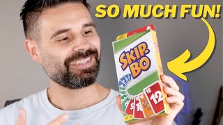 Family Fun Skip Bo Card Game Review [upl. by Aztilay]