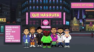 Sech  Que Mas Pues Remix ft Maluma Nicky Jam Farruko Justin Quiles Dalex Lenny Tavárez [upl. by Epifano]