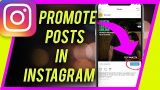 How to Use Instagram Promote Button Grow with ads inside Instagram [upl. by Heim]