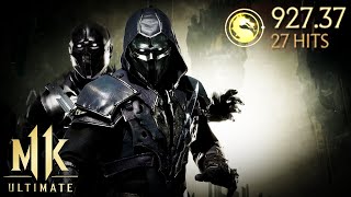 Noob Saibot Combos  Mortal Kombat 11 All Variations [upl. by Rhys320]