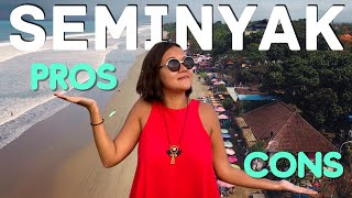 Seminyak Bali Pros amp Cons IS IT WORTH VISITING [upl. by Romola]