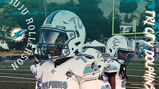 Juelz Rollerson  72 Jr Pee Wee  Tri City Dolphins  2023 [upl. by Alegna]