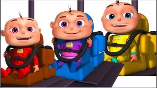 Five Little Babies Playing Pendulum Swing Single  Zool Babies Fun Songs  Nursery Rhymes For Kids [upl. by Nawrocki]