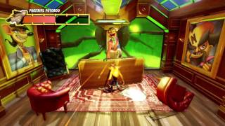 Crash Bandicoot N Sane Trilogy  Boss Fight 4 Pinstripe Potoroo PS4 Pro [upl. by Spiers652]